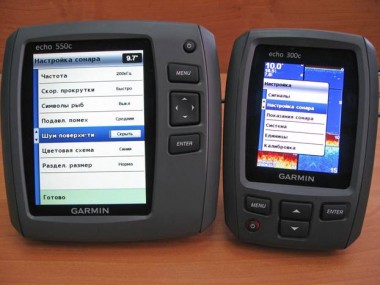 Эхолоты Garmin серии echo